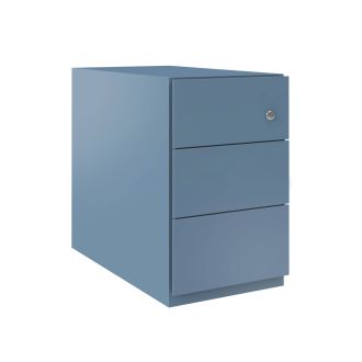 Bisley Note 3 Drawer Mobile Pedestal - 495mm - Bisley Blue