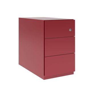 Bisley Note 3 Drawer Mobile Pedestal - 495mm - Cardinal Red