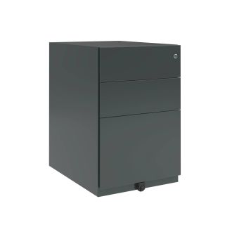 Bisley Note 3 Drawer Mobile Pedestal-Bisley Steel - Slate