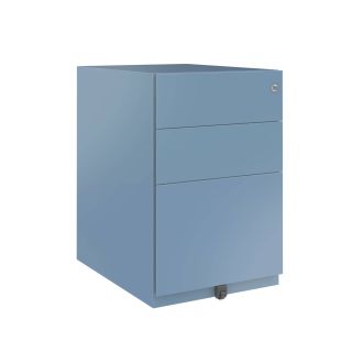 Bisley Note Mobile Pedestal - 3 Drawer - 567mm-Bisley Steel - Bisley Blue