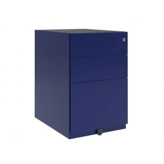Bisley Note 3 Drawer Mobile Pedestal - Oxford Blue
