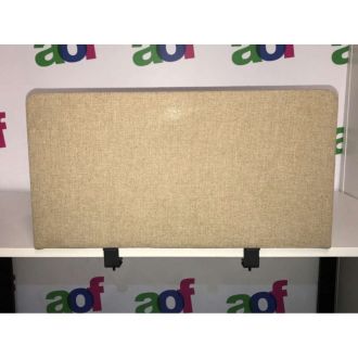 Second Hand Beige Desk Screen - 770mm