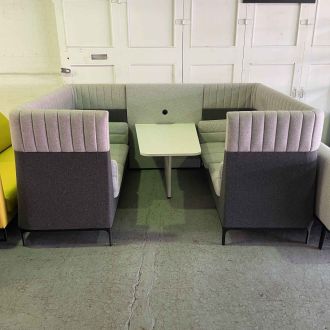 Second Hand Grey Meeting Booth