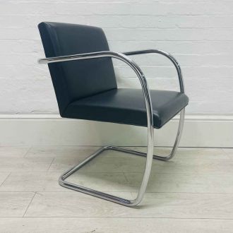 Second Hand Mies Van Der Rohe Brno Chair - Black Leather