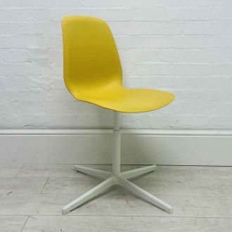 Second Hand Yellow Shell Chair