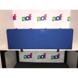 Second Hand Galilee Fabric Desk Screen - 1200mm