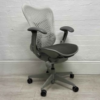 Second Hand Herman Miller Mirra Chair - Shadow Grey
