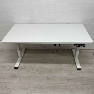 Second Hand White Sit/Stand Desk