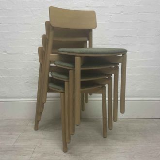 Second Hand Stacking Chairs - Set of 4
