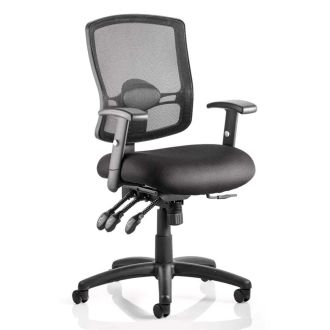 Truman Office Chair in Black Mesh