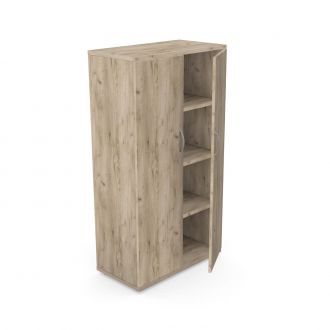 Unite 2 Door Wooden Cupboard-Grey Craft Oak-1490mm