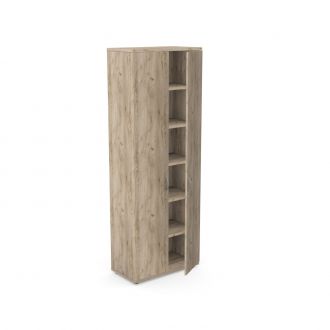 Unite 2 Door Wooden Cupboard-Grey Craft Oak-2210mm