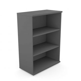 Unite Plus Wooden Bookcase - Graphite
