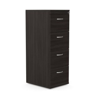 Unite Plus 4 Drawer Wooden Filing Cabinet - Harbour Oak