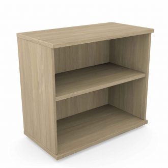 Unite Plus Wooden Bookcase - 725mm - Urban Oak