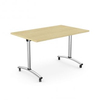 Rectangular Flip-Top Table-Maple