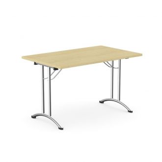 Rectangular Folding Table-Maple