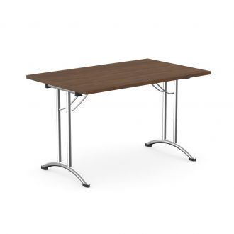Rectangular Folding Table-Walnut
