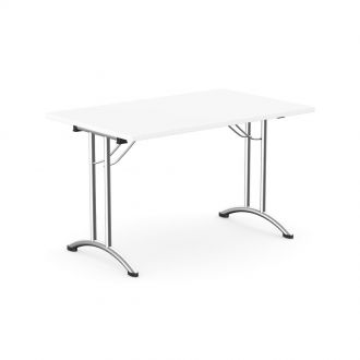 Rectangular Folding Table-White