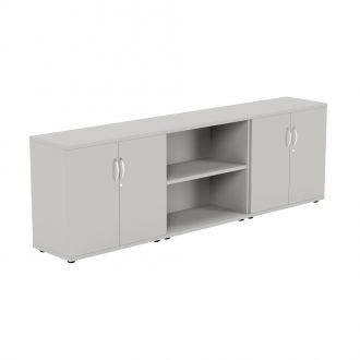 Unite Plus Sideboard with Shelves-Grey