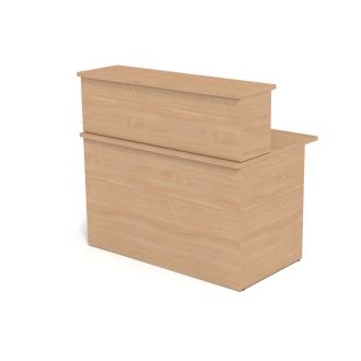 Unite Reception Desk-Beech