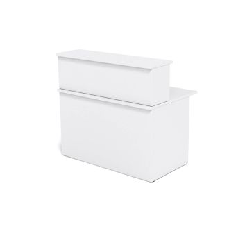 Unite Reception Desk-White