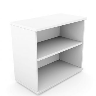 Unite Wood Bookcase - 725mm - White