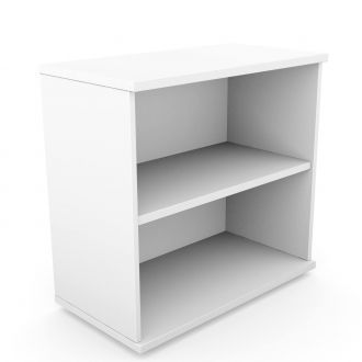 Unite Wood Bookcase - 770mm - White
