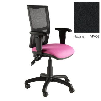 Mesh Back Office Chair - Black Seat