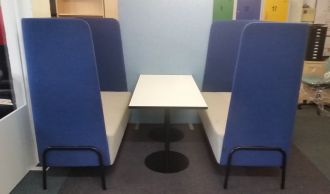 Used 4 Seater Booth & Table Set
