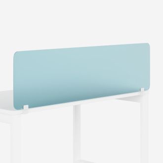 Acrylic Desktop Screen-Acrylic - Frosted Arctic Blue