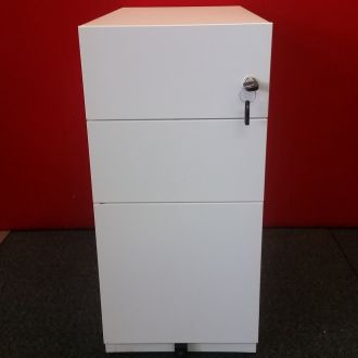 Used Bisley Note Slimline 3 Drawer Pedestal