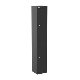 Bisley CLK 2 Door Locker - 305mm - Black