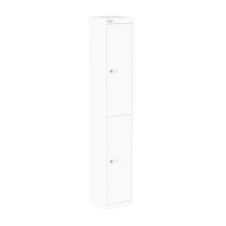 Bisley CLK 2 Door Locker - 305mm - Traffic White