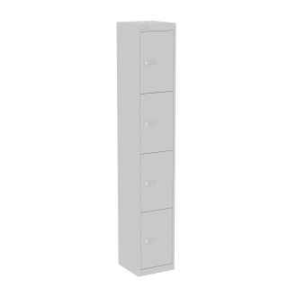 Bisley CLK 4 Door Locker - 305mm - Light Grey
