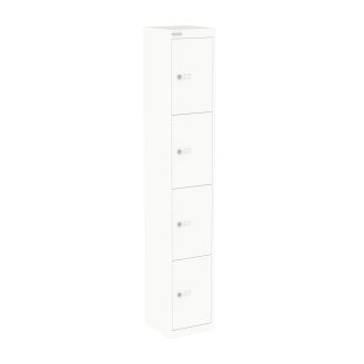 Bisley CLK 4 Door Locker - 305mm - Traffic White