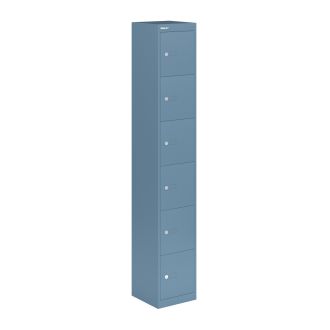 Bisley CLK 6 Door Locker - 305mm-Bisley Steel - Bisley Blue