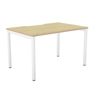 Elite Plus Bench Desk - Plywood Edging-Wood - Maple