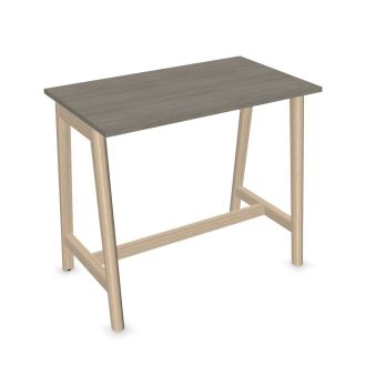 Flow High Table-Melamine - Grey