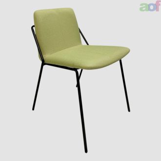Used Fabric Lobby Chair - Green