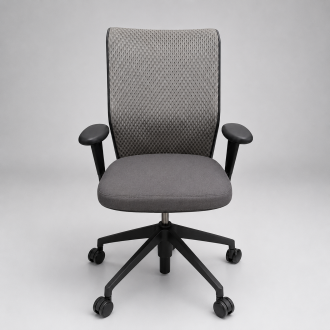 Second Hand Vitra ID Task Chair - Grey- Front