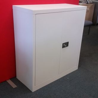 Used Light Grey Stationery Cupboard