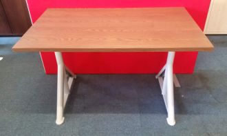 Used Ikea Idasen Brown Height Settable Desk