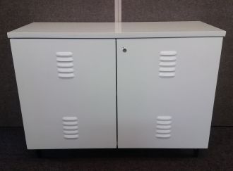Used Light Blue Cupboard - Front