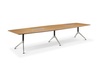 Large American Black Walnut Boardroom Table
