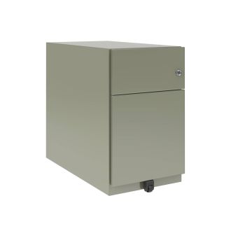 Bisley Note 2 Drawer Mobile Pedestal - 495mm - Goose Grey