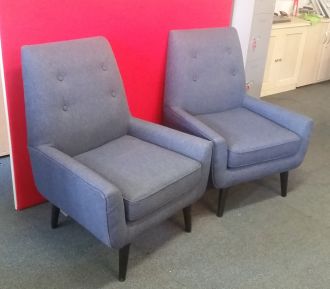 Ex Display MADE.com Armchairs - Set of 2