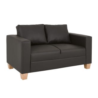 Rosa 2 Seater Sofa in Dark Brown
