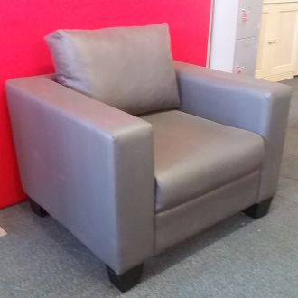 Rosa Armchair in Dark Brown