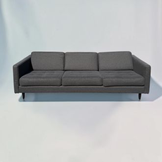 Second Hand BoConcept Osaka 3 Seater Sofa – Dark Grey - Front